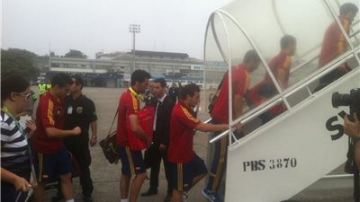 منتخب إسبانيا ينتقل إلى 