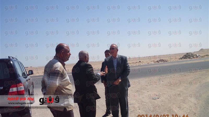 جانب من زيارة اللواء