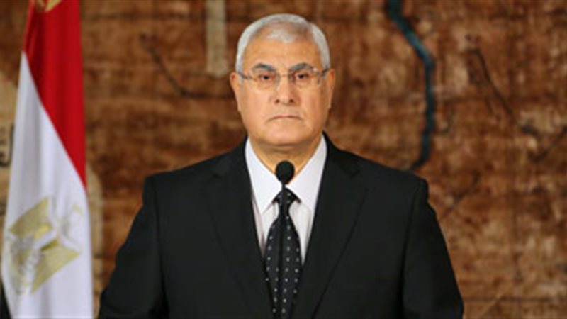 المستشار عدلى منصور