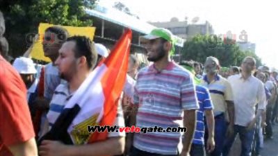 بالفيديو والصور.. مسيرة عسكرية للإخوان تتوعد متظاهري 30 يونيو