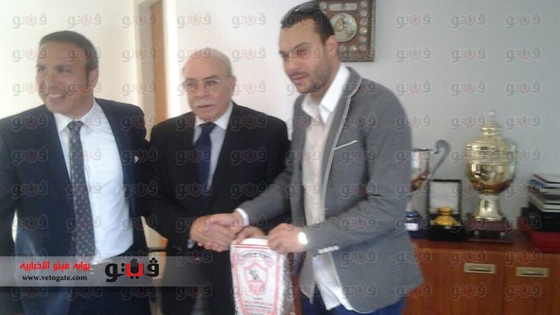  أحمد سمير فرج أثناء