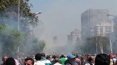 أمن الشرقية يفرق مسيرة لأنصار الإرهابية