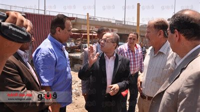 بالصور.. محافظ بني سويف يتفقد القطاعات الخدمية بالمحافظة