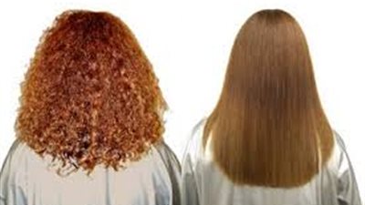 كيراتين الموز والتفاح للشعر المجعد