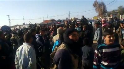 بالفيديو.. السوريون يحتفلون بانسحاب 