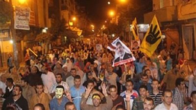 أمن دمياط يفض مسيرة لأنصار الإرهابية بالخياطة