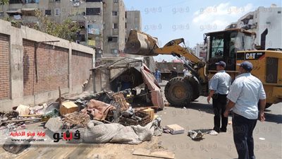 رفع 133 إشغال طريق في حملة بالوادي الجديد