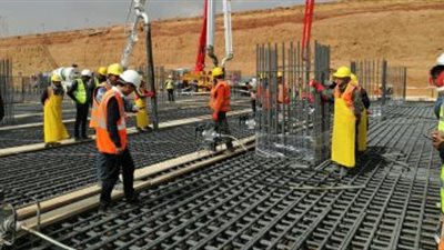 غدا.. صب خرسانة أطول برج في أفريقيا بالعاصمة الإدارية