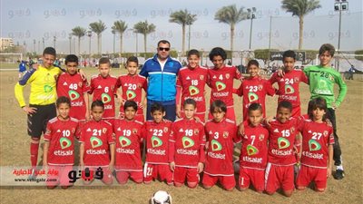 بالصور.. الأهلي يفوز على الإنتاج الحربي برباعية في سوبر براعم 2002