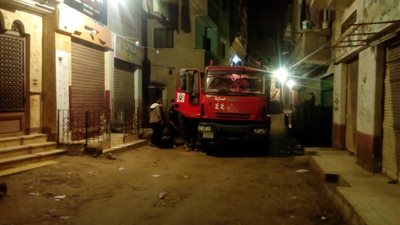 انفجار محول كهرباء نتيجة الضغط الزائد بالشرقية (صور)