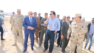 وزير التعليم العالي يتفقد أعمال إنشاء فرع جامعة الملك سلمان بشرم الشيخ