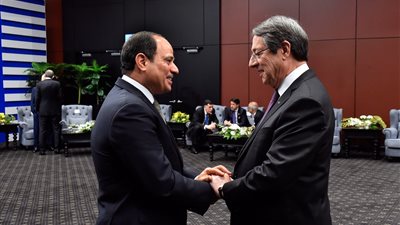 أنستاسياديس: أطلعت السيسي على مبادرة قبرص بشأن تغير المناخ