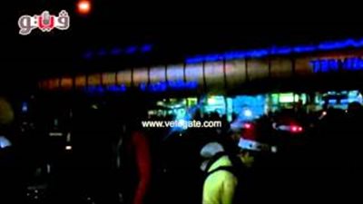 بالفيديو.. استقبال السائحين بالطبل البلدي والمزمار في مطار القاهرة