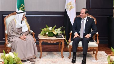 تفاصيل القمة المصرية الكويتية للحفاظ على الأمن القومي العربي