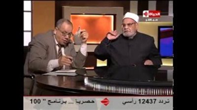 بالفيديو..أحمد كريمة لـ«الوحش»: «سيبنى أتكلم يا هقلع المايك وأمشى»