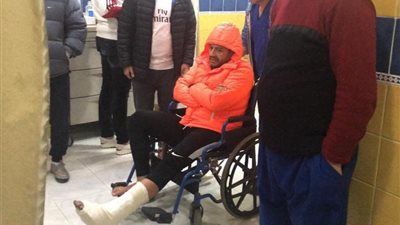 إصابة حماقي في مباراة كرة قدم ويجري جراحة دقيقة الأربعاء (صور)