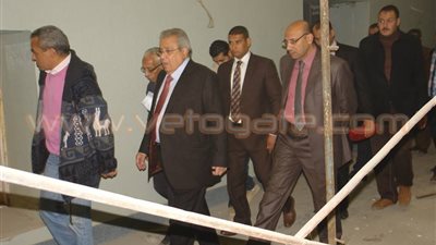 «عصفور» يتفقد قصر ثقافة «الجيزة» استعدادًا لافتتاحه الشهر المقبل