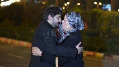 عمرو الليثي وأمير كرارة وهالة فاخر في عزاء والدة مصطفى خاطر (فيديو وصور)