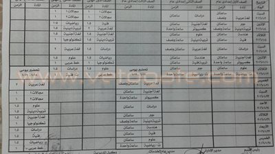14 يناير أول أيام الامتحانات بمدارس بورسعيد