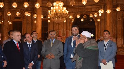 رئيس ألبانيا يزور قلعة صلاح الدين الأيوبي (صور)