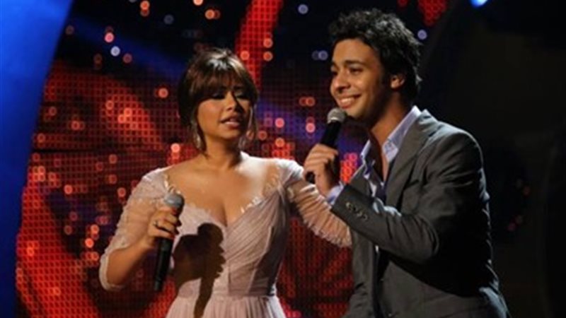 شيرين وأحمد جمال