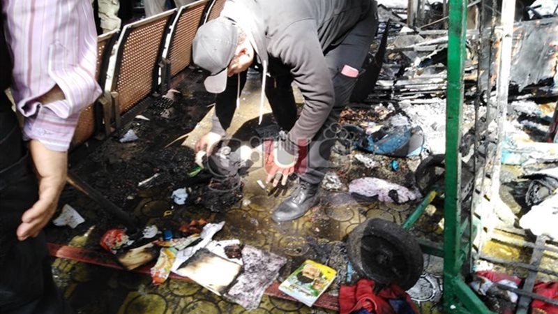 حادث قطار محطة مصر