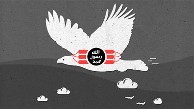 «داعش» يخطط لإسقاط طائرات التحالف الدولي بـ«طيور انتحارية»