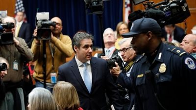 كوهين يكشف فضائح ترامب أمام الكونجرس(فيديو وصور)