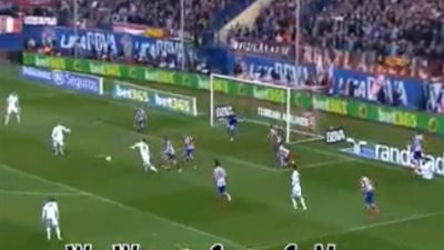 بالفيديو.. رونالدو يتعادل بالهدف الثاني للريـال في مرمى أتلتيكو مدريد