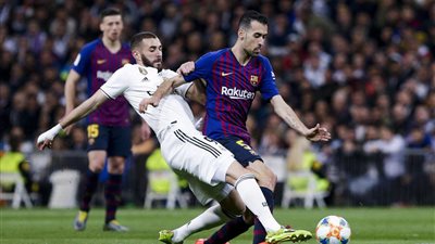 شوط أول سلبي بين ريـال مدريد وبرشلونة في إياب نصف نهائي الكأس (صور)