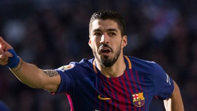 سواريز يسجل الهدف الأول لبرشلونة في مرمى ريـال مدريد