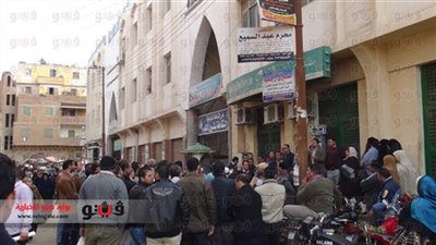 إضراب العاملين بمكاتب البريد في أسوان