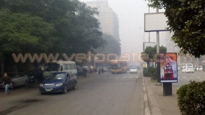 بالصور.. شبورة مائية تغطي سماء القاهرة والجيزة