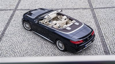 بالصور.. مرسيدس تعلن عن تحفتها «AMG S65» كابروليه الجديدة