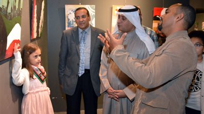 الجالية المصرية في الكويت تنظم معرضا للرسم التراثي