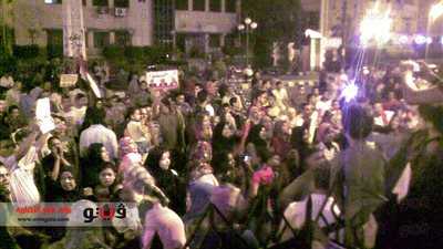 بالصور.. متظاهرو الشرقية يهتفون بإسقاط النظام