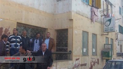 مكتب بريد أشمون يفتح أبوابه بعد تحرير محاضر ضده