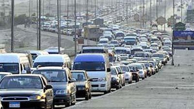 شلل مروري في القليوبية بسبب حادث على الطريق الزراعي