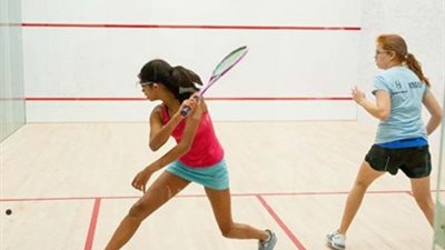 بدء حفل افتتاح بطولة العالم لسيدات فردي الإسكواش