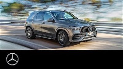 مرسيدس +AMG GLE 53 4Matic تجمع تصميم الكروس ومحرك توربو هجين (فيديو)