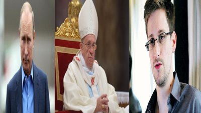 «بوتين» و«سنودن» وبابا الفاتيكان مرشحون لجائزة نوبل للسلام