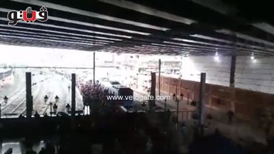 عودة حركة مترو المرج لطبيعتها بعد توقفها بسبب ماس كهربائي (فيديو)