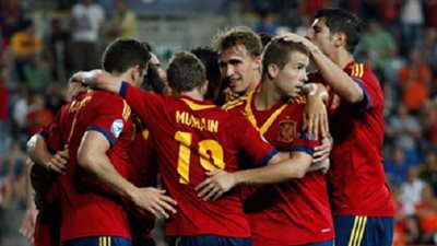 غانا تسقط أمام شباب إسبانيا بهدف نظيف