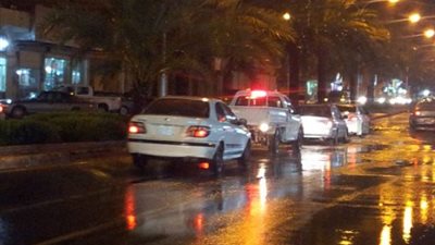 هطول أمطار على مناطق شرق الإسكندرية