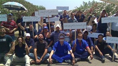 العاملون بالمساحة يواصلون إضرابهم للأسبوع الخامس على التوالى