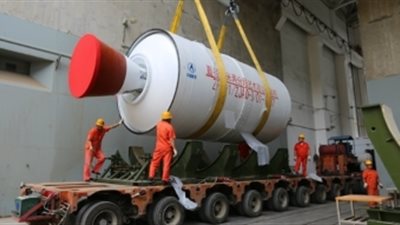 أقوى محرك صيني لصاروخ الوقود الصلب يتجاوز اختبارات النار