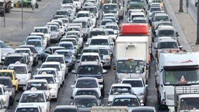 المرور: زحام بمحور صلاح سالم (فيديو)