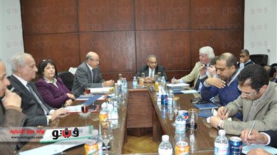 بالصور: البيئة والآثار والجيزة يبحثون تحسين منظومة النظافة مع وفد نمساوي