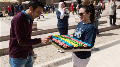بالصور.. يوم مجتمع الجامعة الأمريكية بالقاهرة