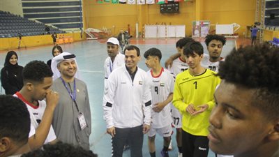 مدرب ناشئي الإمارات لكرة اليد: هدفنا منصة تتويج البطولة العربية المدرسية